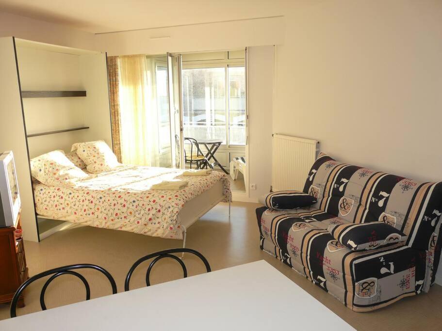 Face A La Mer Studio De 33M2 Avec Terrasse Et Wifi Larmor-Plage Extérieur photo