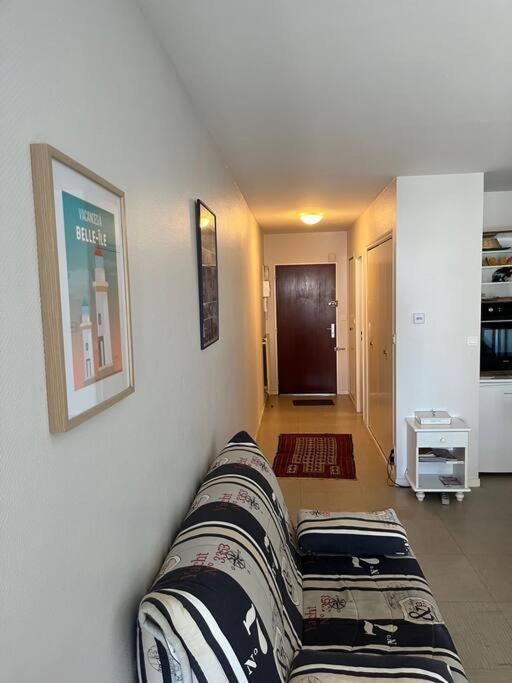 Face A La Mer Studio De 33M2 Avec Terrasse Et Wifi Larmor-Plage Extérieur photo